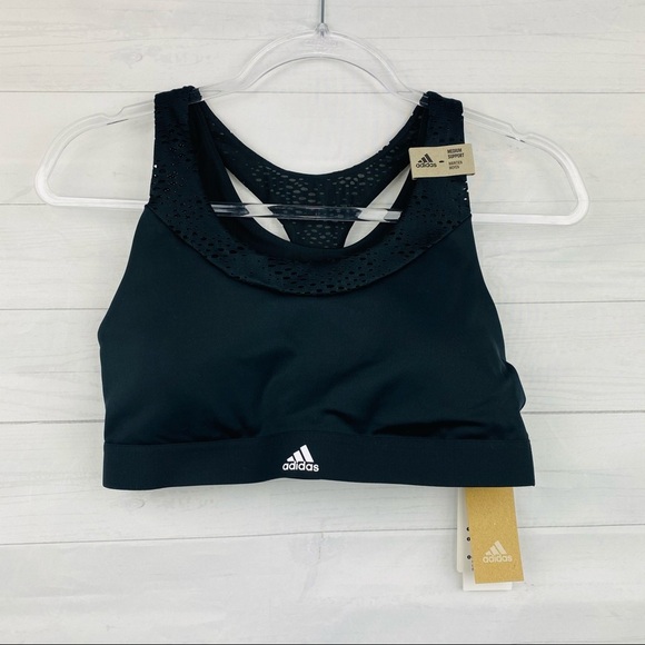 Adidas | Women’s Black Sports bra - Picture 1 of 5